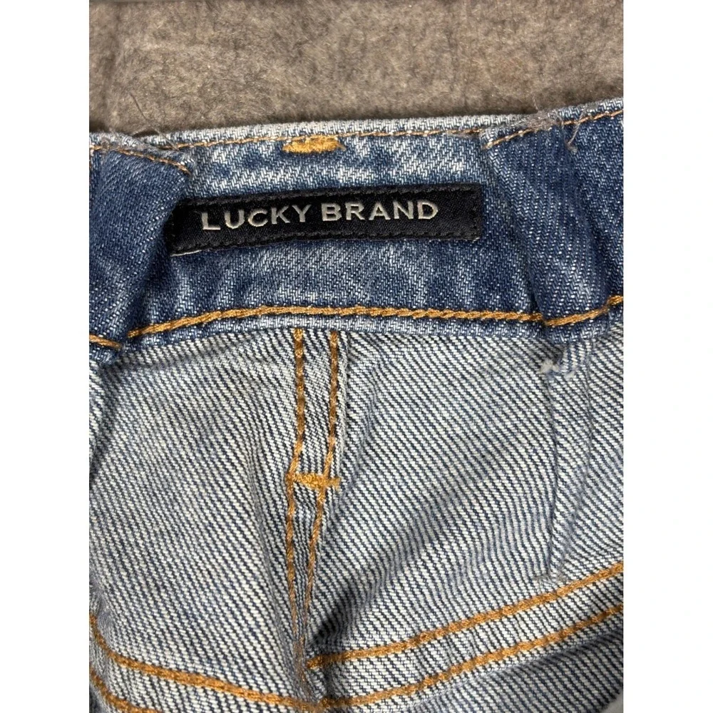 Lucky Brand‎ High Rise 90s Loose Fit Jeans Light Wash Button Fly Size 2/26